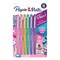 Flair Felt Tip Pens, Medium Point (0.7mm), Candy Pop Pack, 6 Count